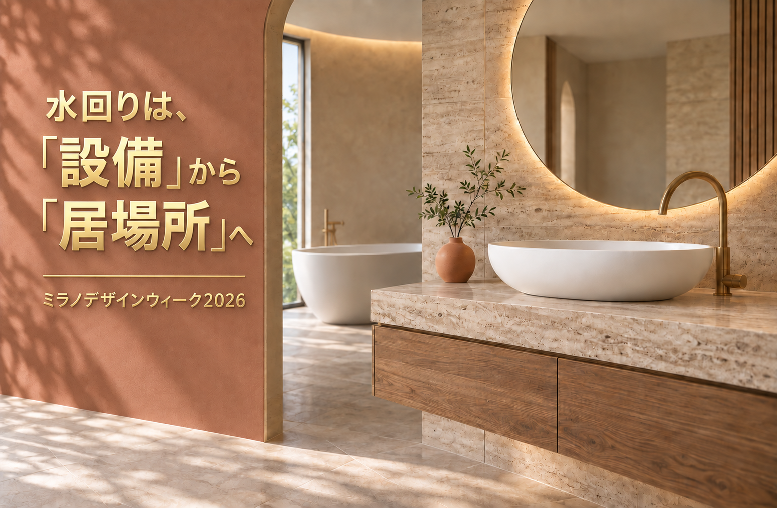 ミラノデザインウィーク2026から見る〚水回りの未来〛