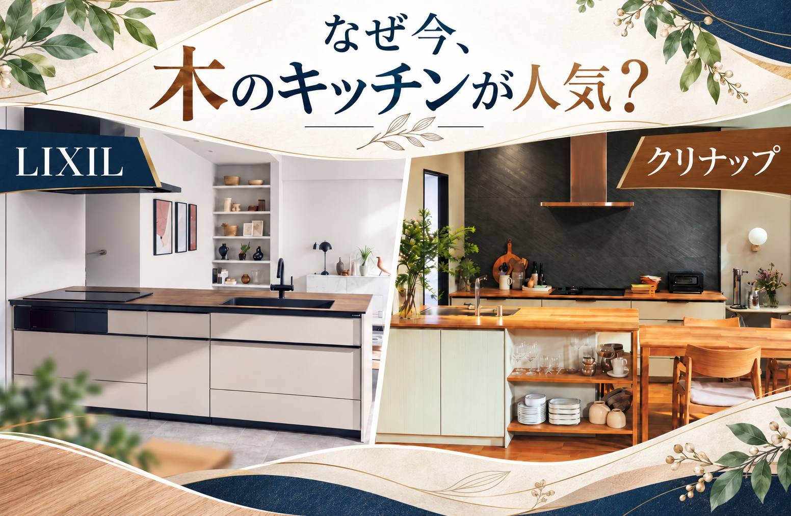 なぜ今、「木のキッチン天板」が注目されているのか？